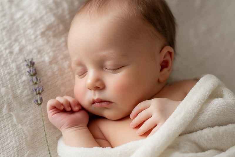 tummy time for newborn and safe back sleeping setup, showing baby lying on soft mat while being supervised by parent for development and safety.